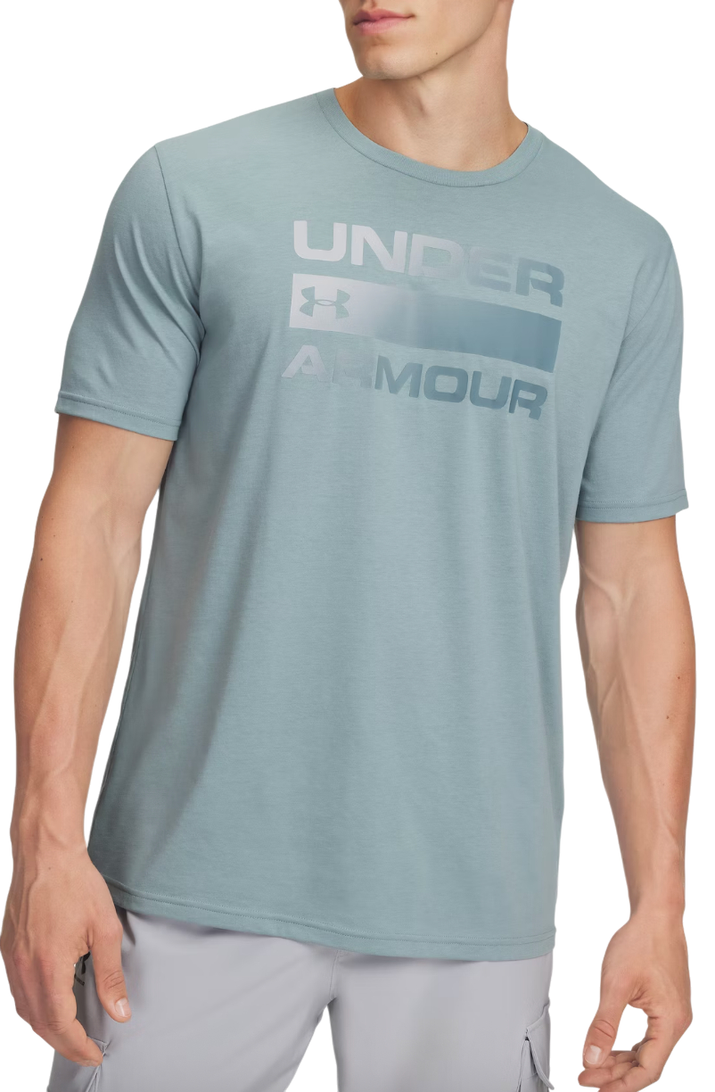 T-shirt Under Armour T-Shirt TEAM ISSUE WORDMARK Short Sleeve Turkis | 1329582-323, 0
