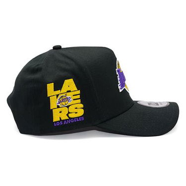 Kasket New Era LA Lakers 9FORTY A-Frame Adjustable Cap Sort | 60595228, 2