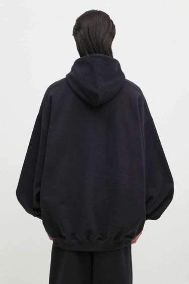 Sweatshirt VETEMENTS Embroidered Logo Hoodie Sort | UA66HD780B, 2