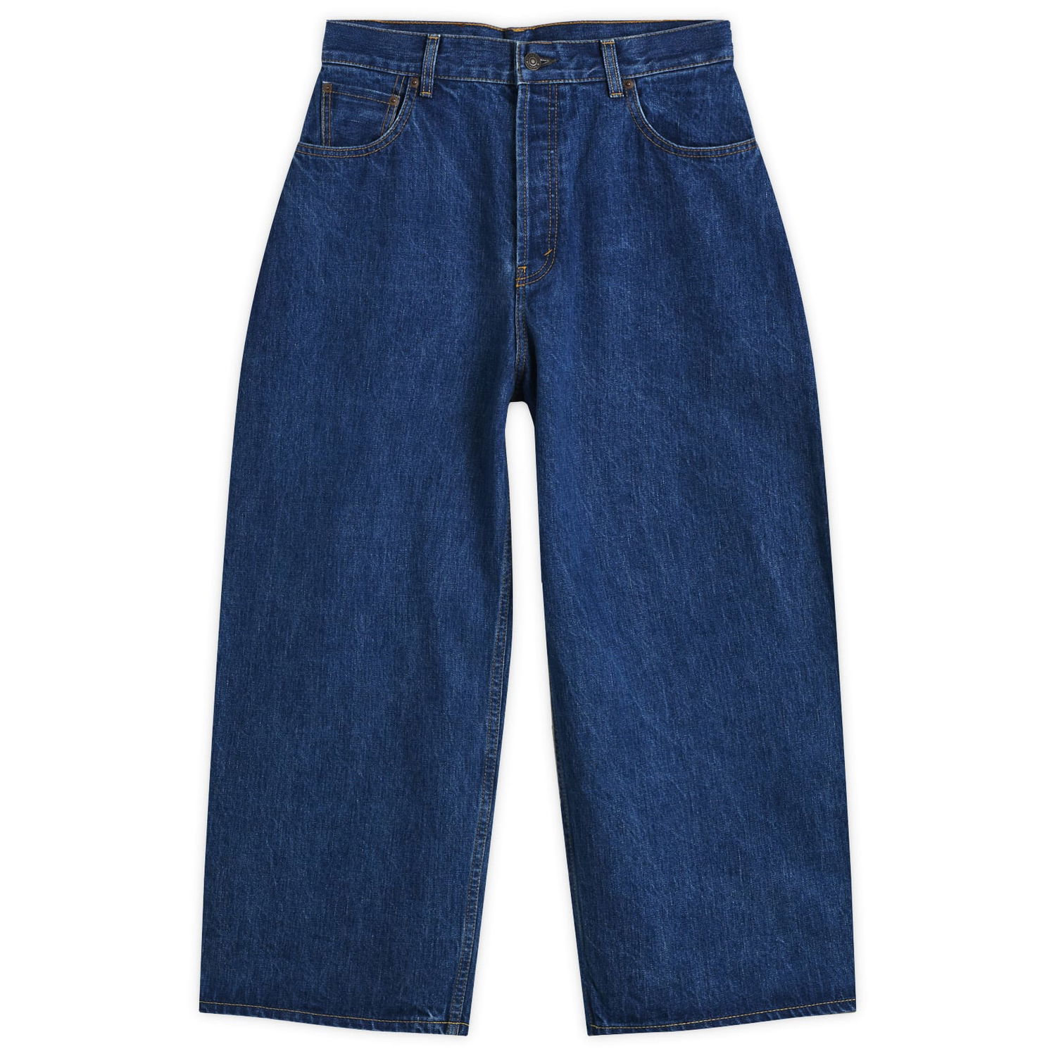 Jeans Studio Nicholson Studio Nicholson x Beams Plus Holly Wide Leg Denim Jeans Blå | BPSN2101-70, 1