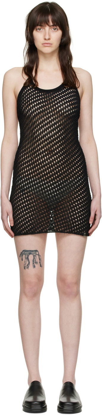 Kjole 1017 ALYX 9SM Cotton Mini Dress Sort | AAWKN0137YA01.S22