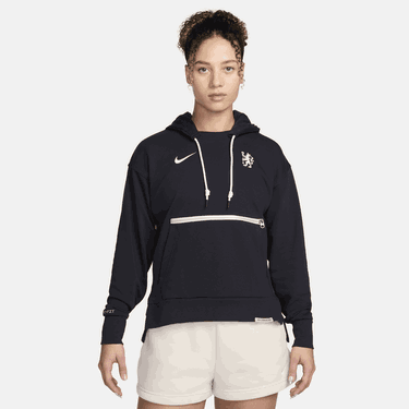 Sweatshirt Nike Dri-FIT Chelsea FC Standard Issue Mørkeblå | FN7768-426, 3
