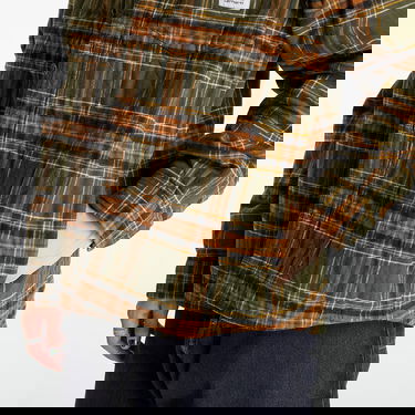 Skjorte Carhartt WIP Wiles Shirt Multicolour Beige | I032212.1P6XX, 2