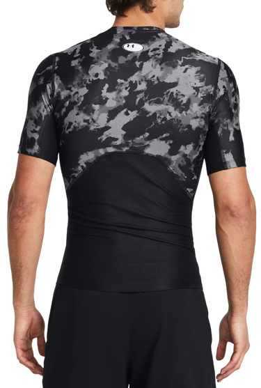 T-shirt Under Armour HeatGear® Iso-Chill Printed Sort | 1383774-001, 1