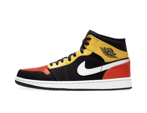 Sneakers og sko Jordan Jordan 1 Mid Black Amarillo Orange Flerfarvet | 852542-087