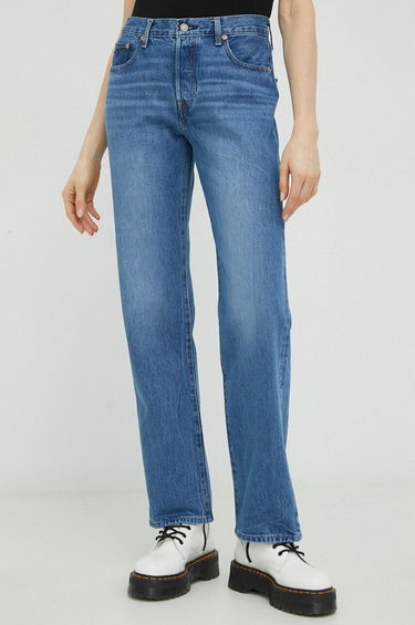 Jeans Levi's 501 90s Baggy Jean Mørkeblå | A1959-0012, 0