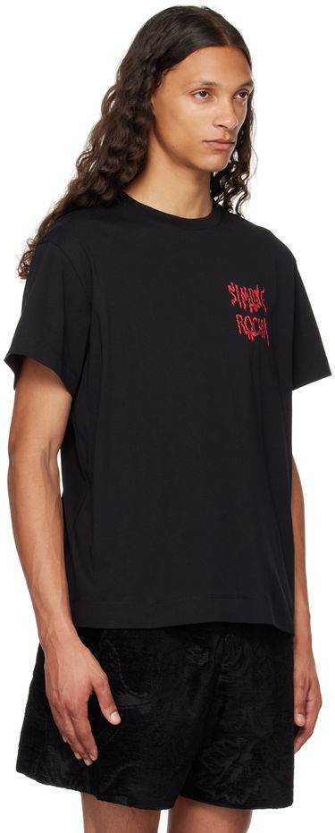 T-shirt Simone Rocha Simone Rocha Ribbon Logo T-Shirt Hvid | 5195P19P20-M 0569, 4