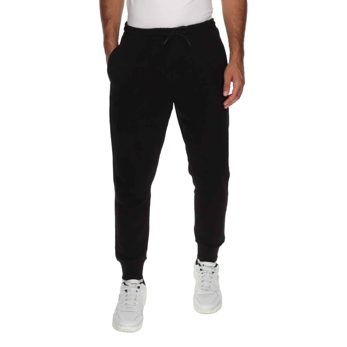 Joggingbukser Champion Rib Cuff Pants Sort | 222114-KK001, 0