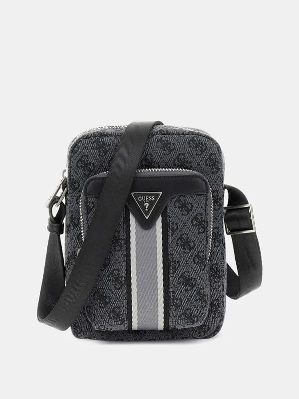 Skuldertaske GUESS Milano Crossbody Bag Sort | HMMISTP5163, 0