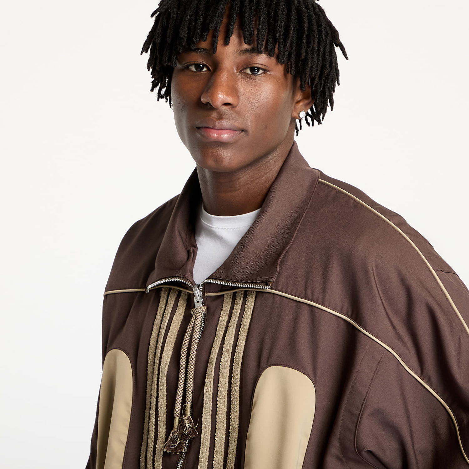 Jakke adidas Originals SFTM Spring Woven Jacket Brun | JN0740, 0
