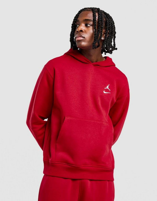 Sweatshirt Jordan Varsity Pullover Hoodie with Kangaroo Pocket Rød | II2593-687, 0