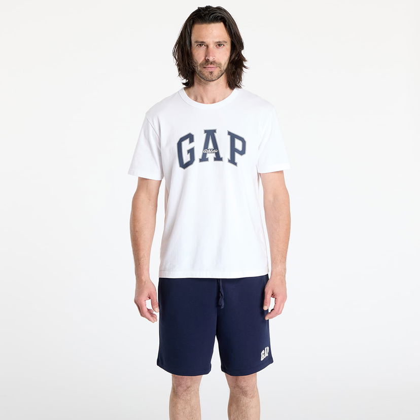 T-shirt GAP Men's GAP Athletic Logo T-Shirt Hvid | 797924-02