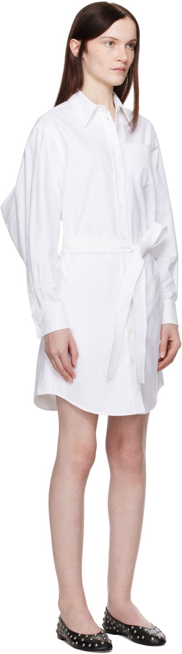 Skjorte KENZO Kimono Sleeve Shirt Dress Hvid | FF52RO4059LO, 1