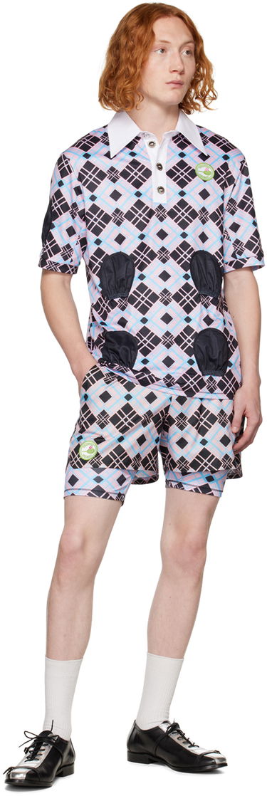 Polo skjorte Chopova Lowena Chopova Lowena Check Polo with Pockets Flerfarvet | 9019, 3