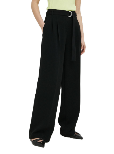 Bukser BOSS High Waist Pants Sort | 50479405