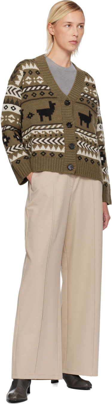 Sweater Max Mara Llama Motif Fair Isle Cardigan Flerfarvet | 2525346092600, 3
