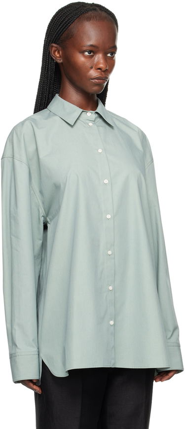 Skjorte Loulou de Saison Loulou de Saison Espanto Shirt Grøn | ESPANTO, 1