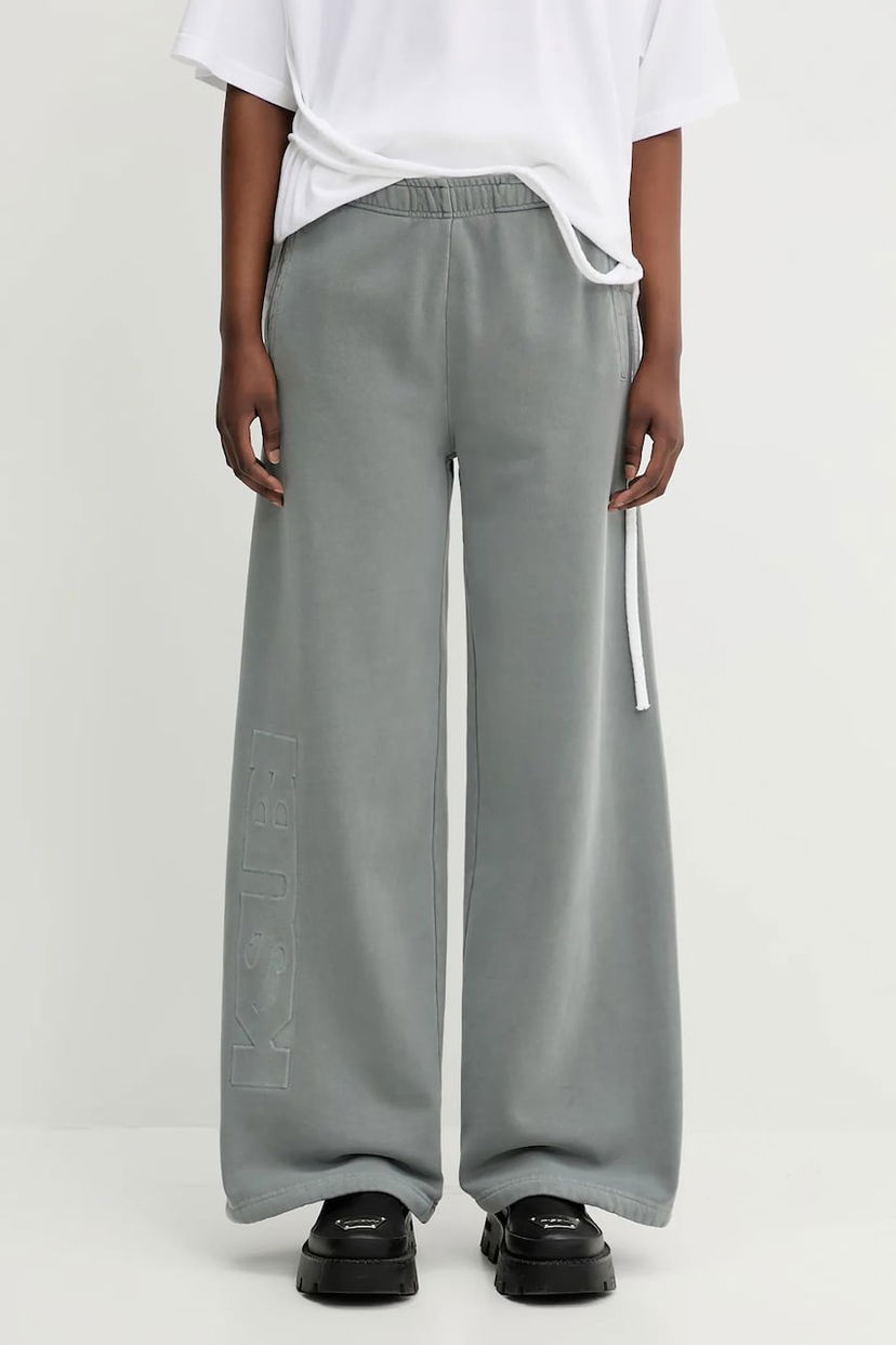 Joggingbukser Ksubi KSUBI Sott Origin Wide-Leg Sweatpants Grå | WSP25PA003