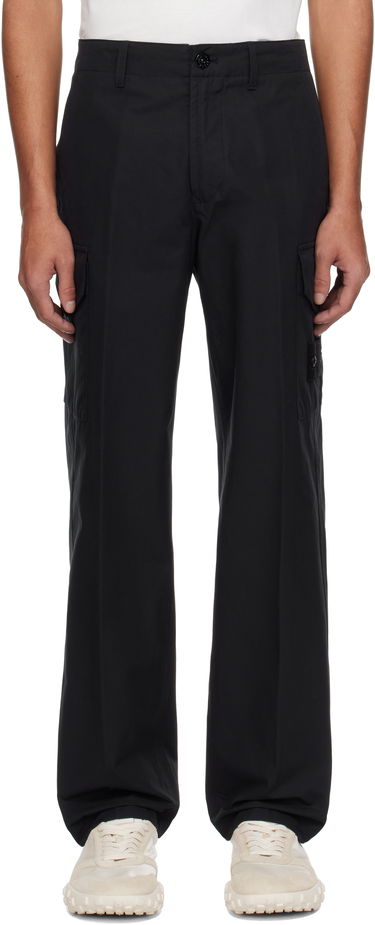 Cargo bukser Stone Island Stone Island Weatherproof Cotton Canvas Ghost Cargo Pants Sort | K1S15 3100008 S00F1, 0