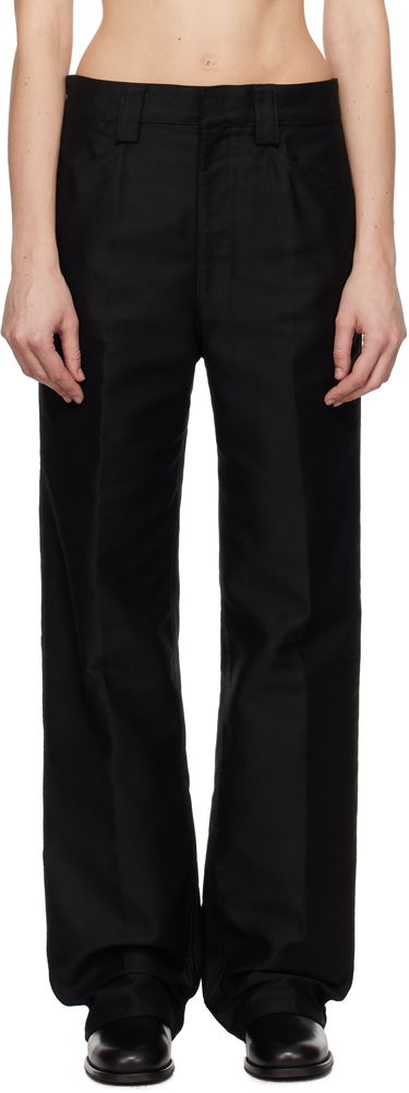 Bukser LEMAIRE Lemaire Straight Trousers Sort | PA1119 LF1300, 0