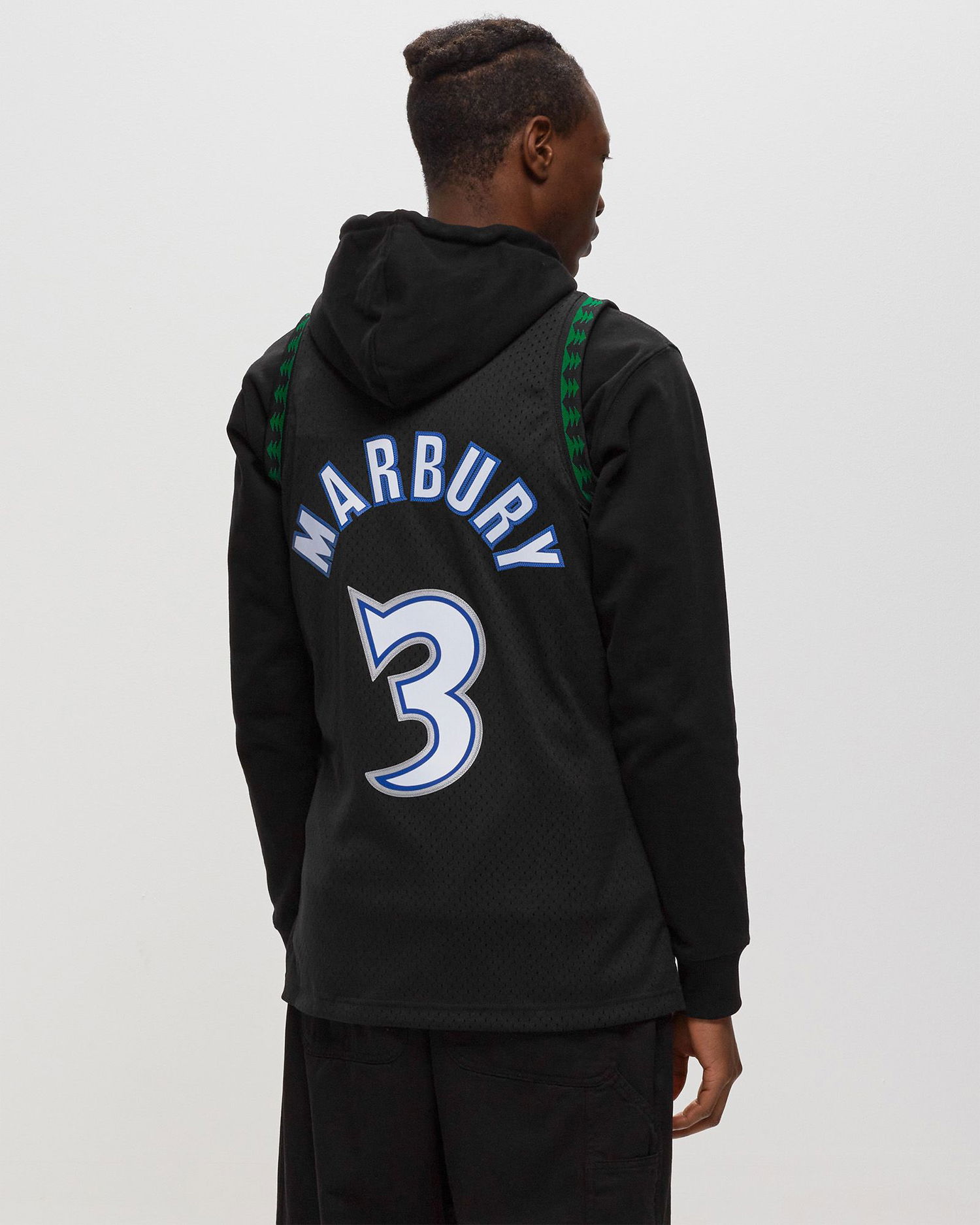 Jersey Mitchell & Ness NBA Swingman Jersey Minnesota Timberwolves Alternate 1997-98 Stephon Marbury #3 Sort | SMJYGS18393-MTIBLCK97SMB, 1