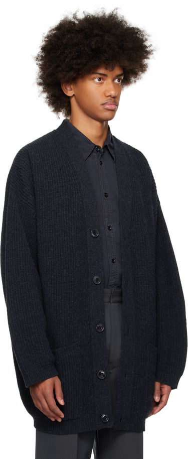 Sweater LEMAIRE Felted Cardi Cardigan Brun | CO1077 LK1027, 4