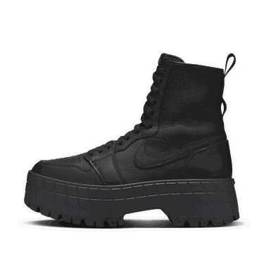 Sneakers og sko Jordan Air Jordan 1 Brooklyn "Black" W Sort | FJ5737-001, 4
