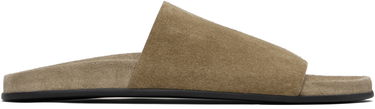 Tilbehør The Row The Row Hugh Slide Sandals Beige | F1660-L302, 0