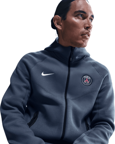Sweatshirt Nike PSG Tech Fleece Full-Zip Hoodie Blå | hj6432-491, 3