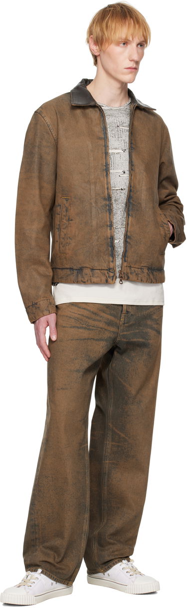 Jakke Diesel Diesel D-Rohe-S Denim Jacket Brun | A16845-09K82-01, 3