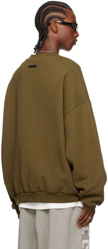 Sweater Fear of God Essentials Crewneck Sweatshirt Grøn | 192BT246264F, 2