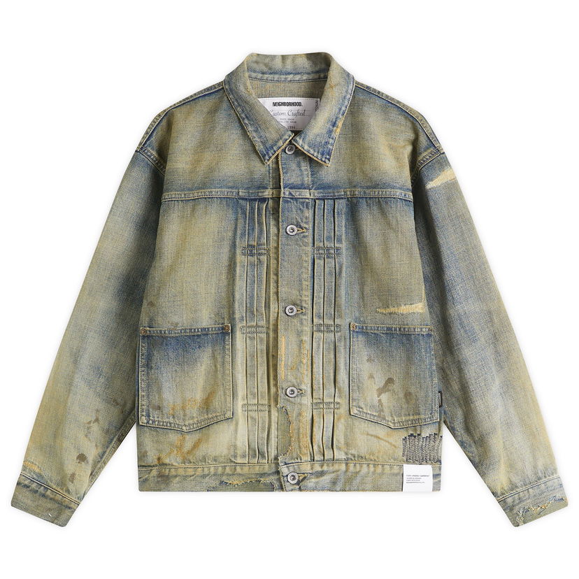 Jakke Neighborhood Neighborhood Savage Type-1 Denim Jacket Blå | 251XBNH-JKM01-IND