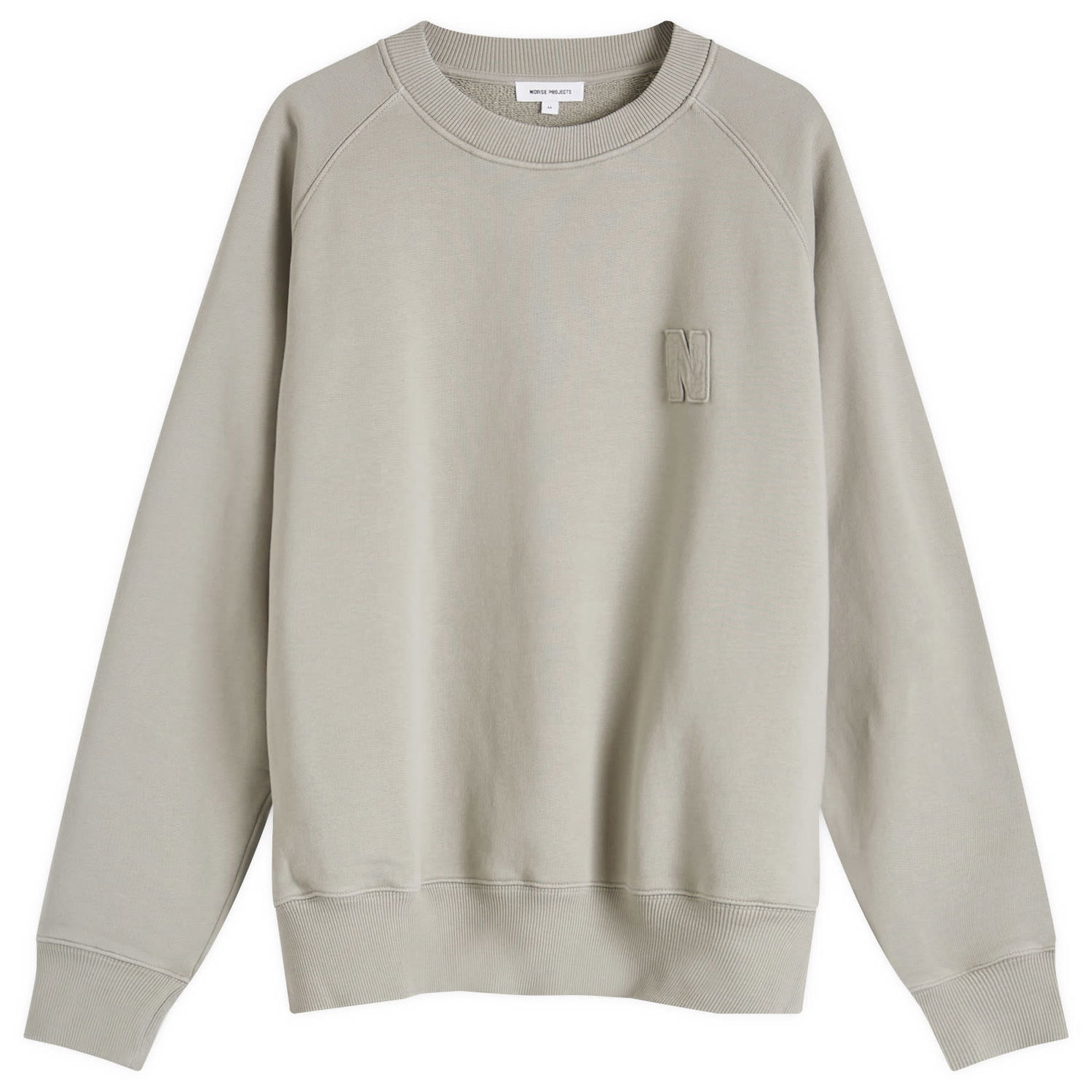 Sweatshirt NORSE PROJECTS Marten Raglan Crew Sweatshirt Grå | N20-1367-1071, 0