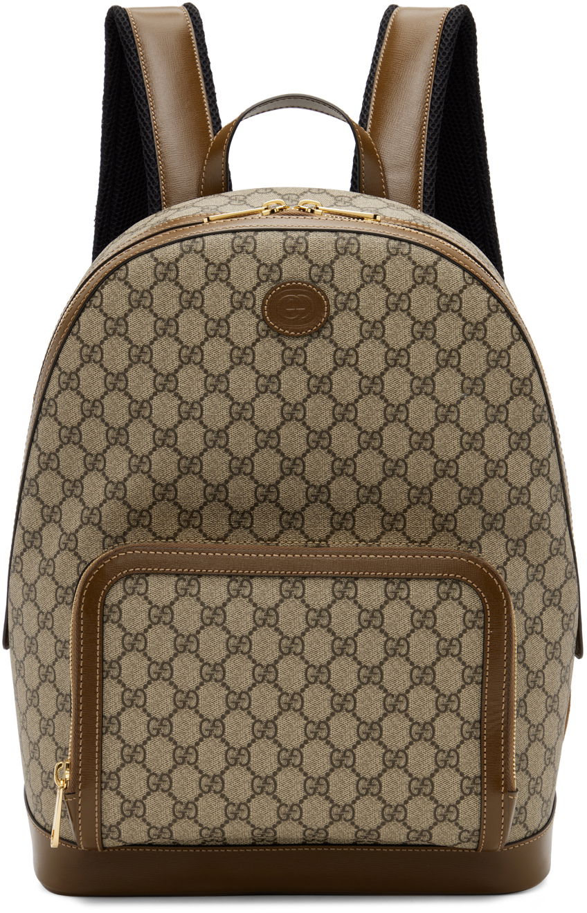 Rygsæk Gucci GG Supreme Brun | 704017 FAA0R, 0