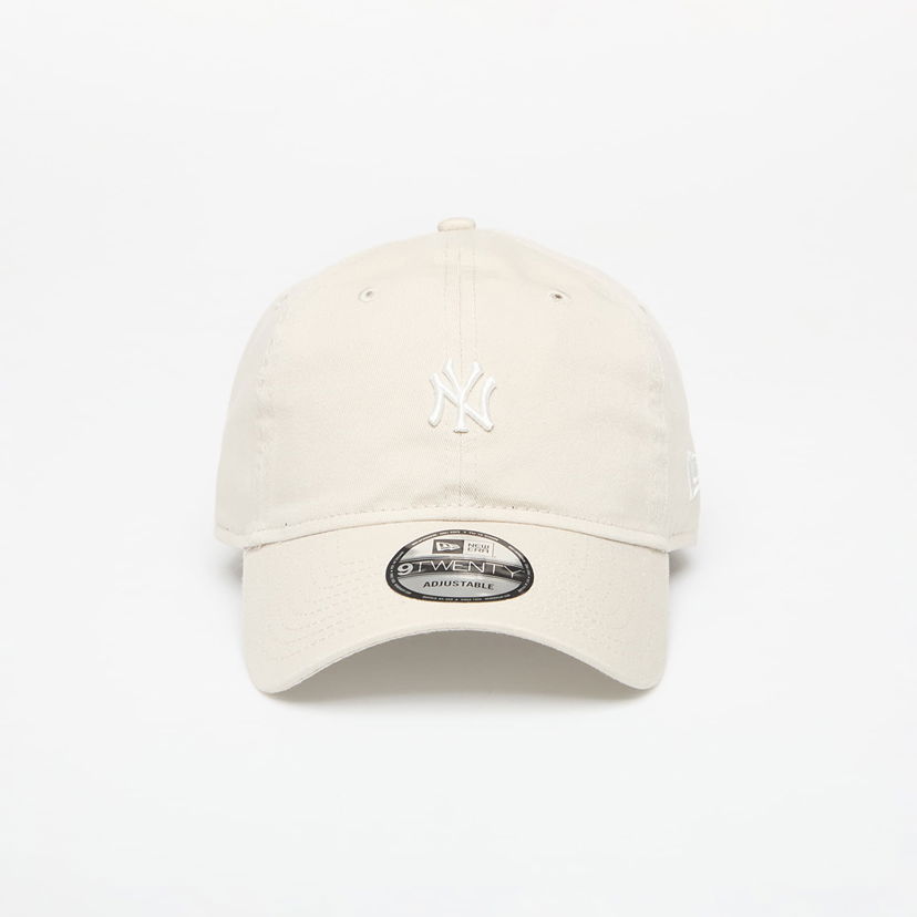 Kasket New Era New York Yankees Mini Logo Washed 9TWENTY Adjustable Cap Beige | 60667599