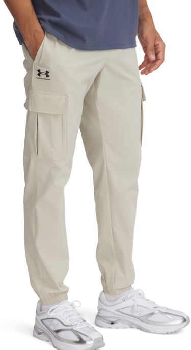 Cargo bukser Under Armour UA Vibe Woven Cargo Pants Beige | 1386558-289, 0