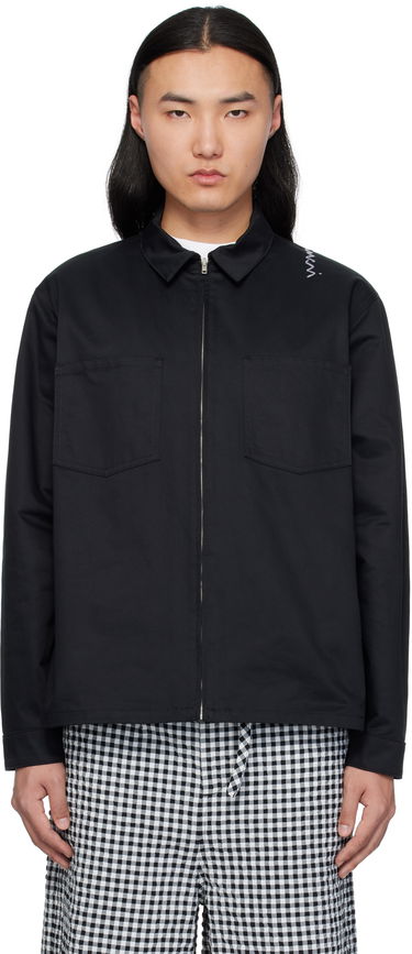 Skjorte Marni Marni Organic Cotton Zip-Up Shirt Sort | CUMU0297S0 UTC311, 0
