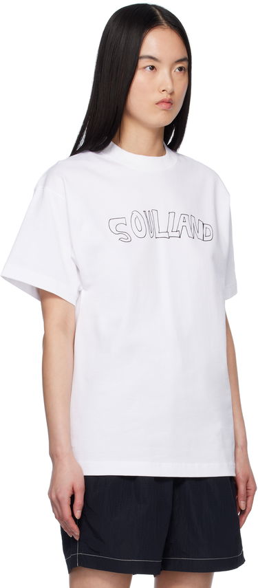 T-shirt Soulland Soulland Roberta T-Shirt Hvid | 41080-1063, 1