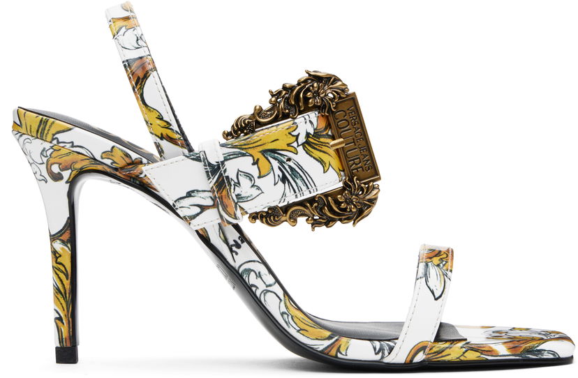 Tilbehør Versace Versace Jeans Couture Emily Slingback Heeled Sandals Flerfarvet | E78VA3S71_EZS366