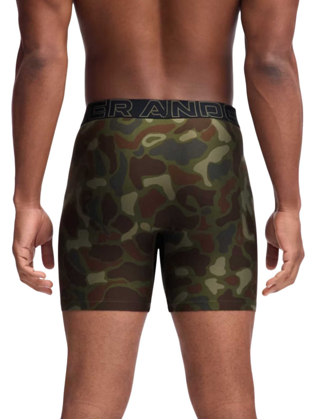 Boksere Under Armour Under Armour Print 6in Boxer Shorts (3-Pack) Grøn | 1383879-392, 1