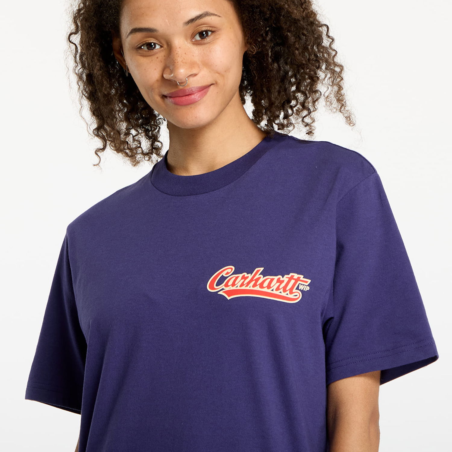 T-shirt Carhartt WIP S/S Spill T-Shirt UNISEX Aura Lilla | I033950.2BZXX, 1