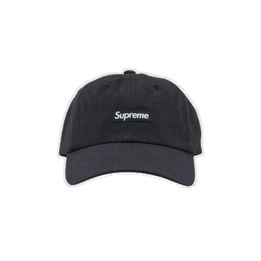 Kasket Supreme Brushed Cordura Small Box 6-Panel Sort | FW22H93 BLACK, 0