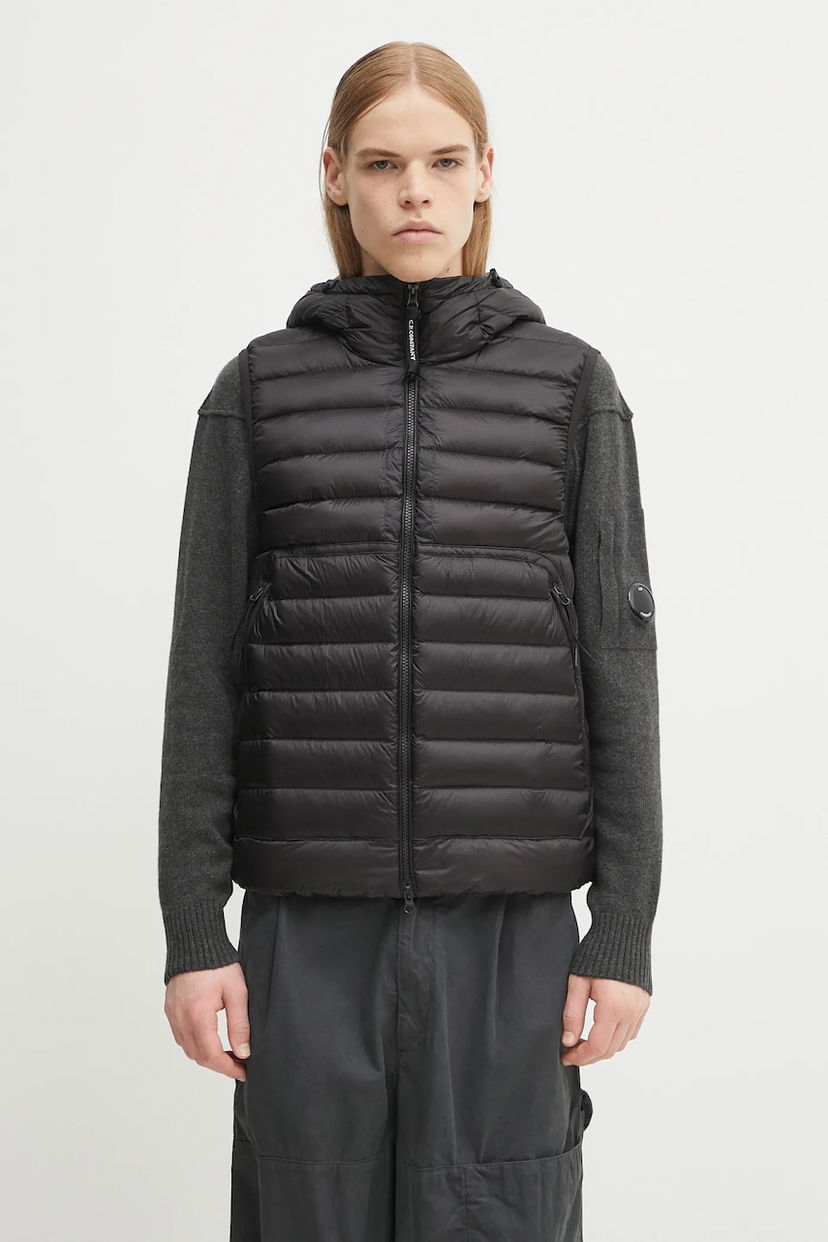 Vest C.P. Company C.P. Company Hooded Down Vest Sort | 19CMVE032A110416A