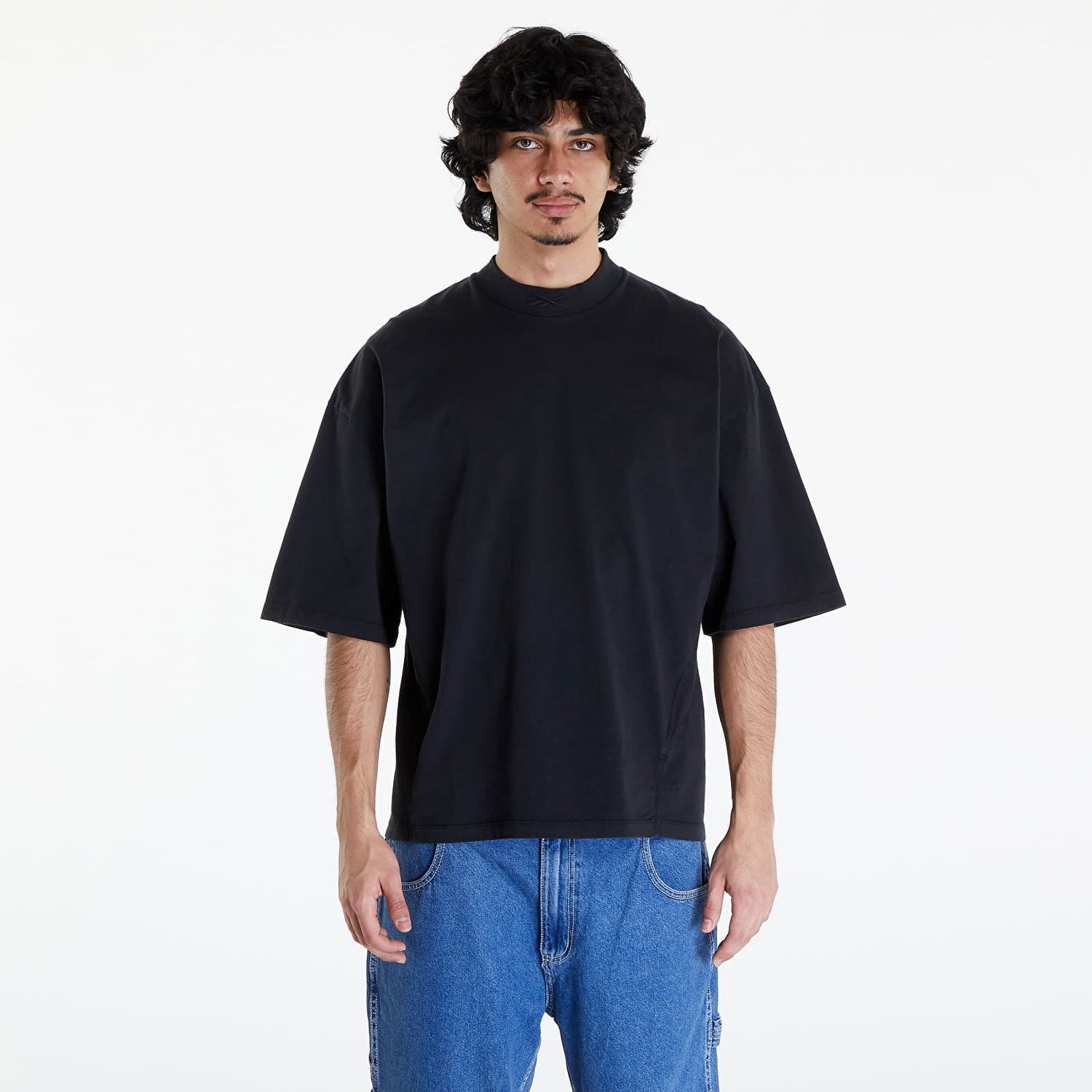 T-shirt Reebok Oversized Tee UNISEX Washed Black Sort | RMAA001C99JER0021000, 0