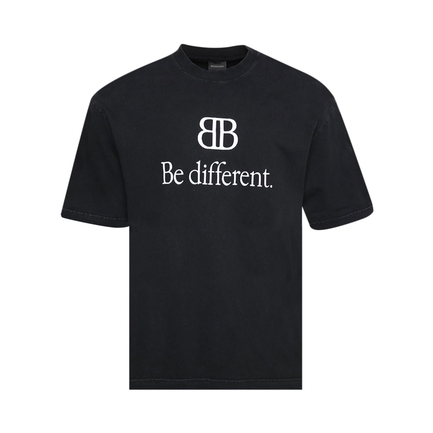 T-shirt Balenciaga Medium Fit T-Shirt Be Different Sort | 612966 TNVU9 1070, 1