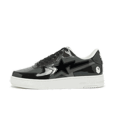 Sneakers og sko BAPE Bape Sta Icon M2 "Patent Black" Sort | 001FWK801308MBLK, 0