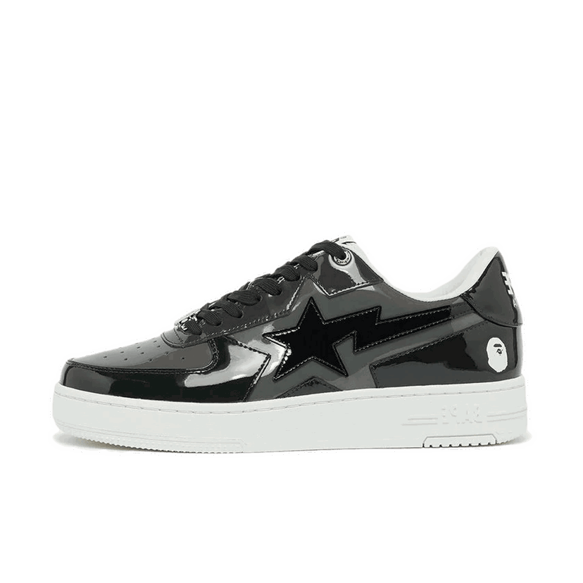 Sneakers og sko BAPE Bape Sta Icon M2 "Patent Black" Sort | 001FWK801308MBLK