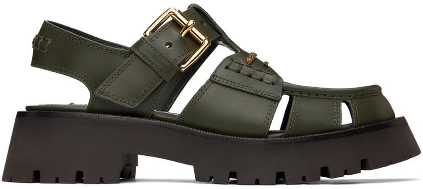 Tøj Alexander Wang Alexander Wang Carter Cage Sandals Grøn | 30224F001