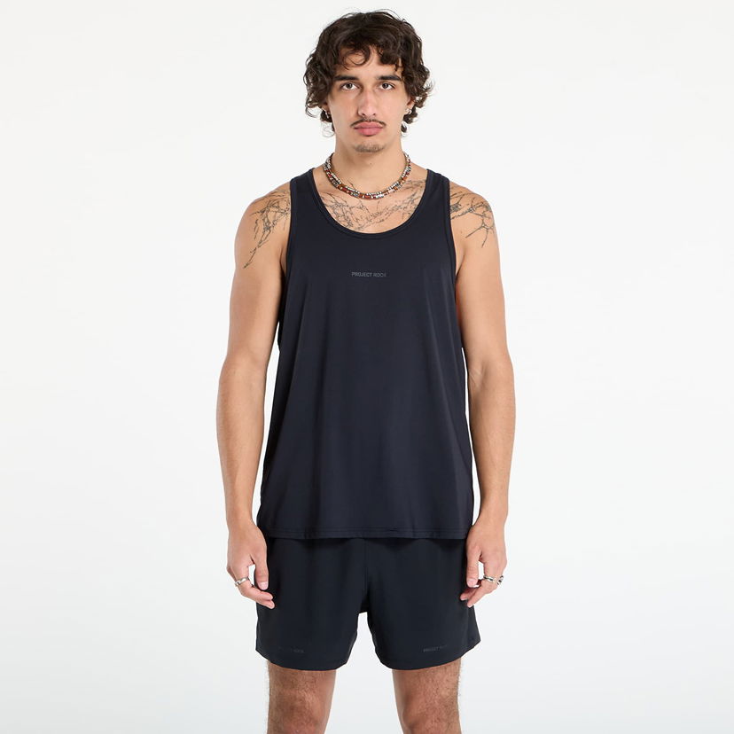 Tanktop Under Armour Project Rock Iso-Chill Training Tank Top Sort | 6007179-001