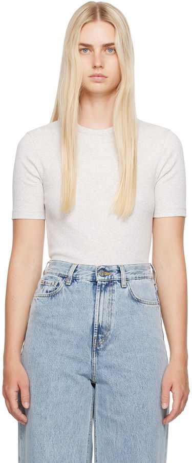 T-shirt TOTEME TOTEME Classic Tee Grå | 243-WRT1459-FB0246, 0